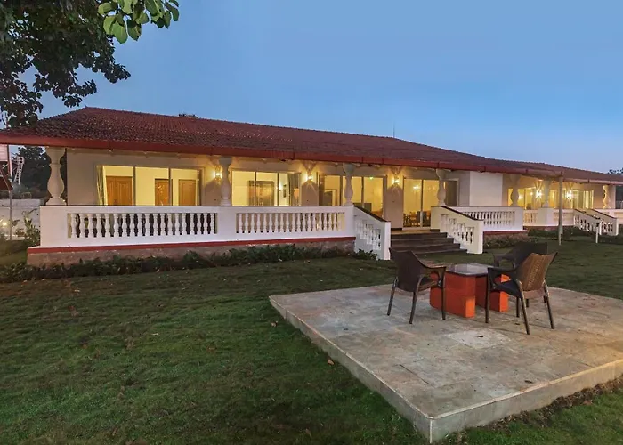 Saffronstays Mariposa By The River Montana - 3Br Riverside Villa In Karjat With Pool And Garden, Perfect For Small Families